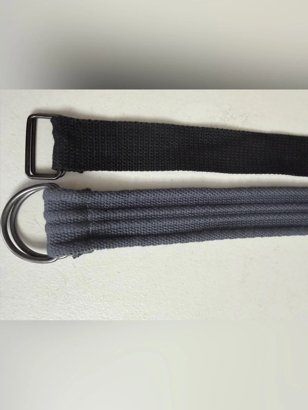 Unbranded Gray and Black  Strap Belt for Men